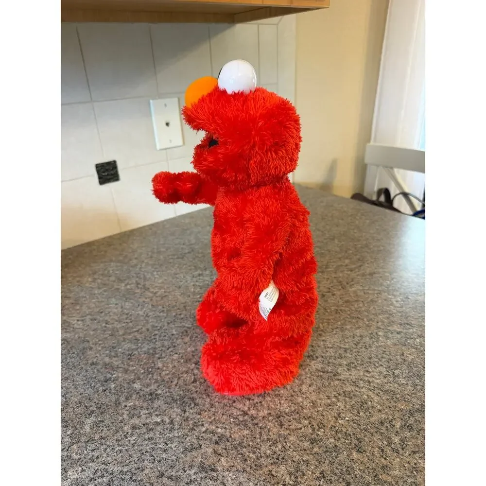 2005 TMX Tickle Me Elmo Electronic Plush Doll Talks Laughs Rolls Gets Up Tested